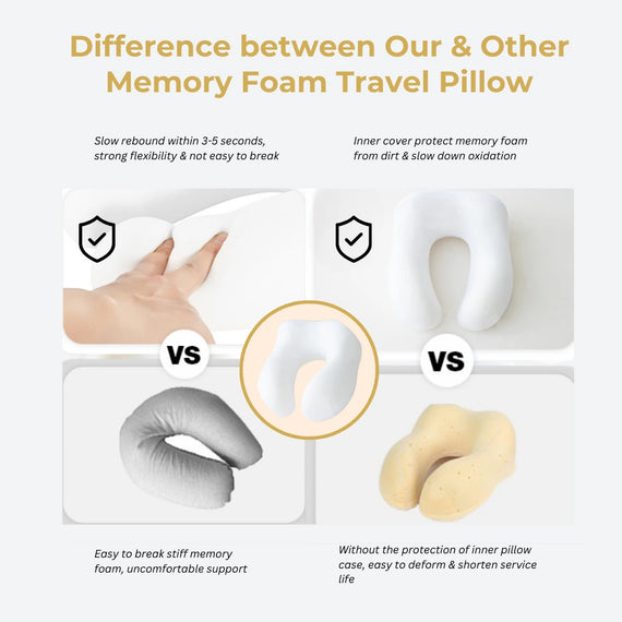 Luxury travel pillow 